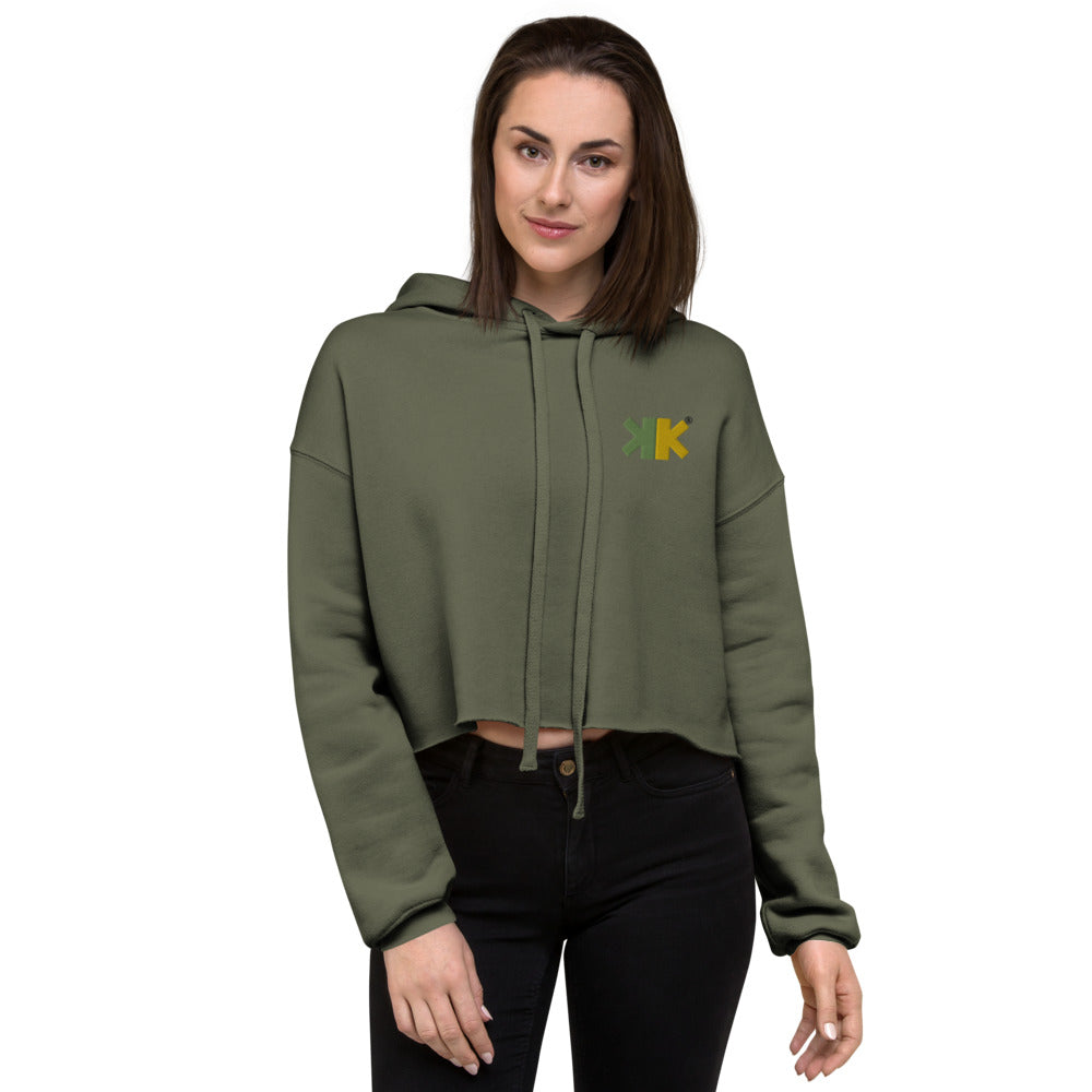 K-K Crop Hoodie